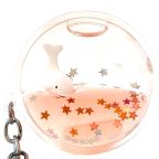 Bubble Charm - Peach Beluga Whale